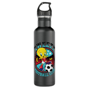 TWEETY™ Football Club Badge Stainless Steel Water Bottle