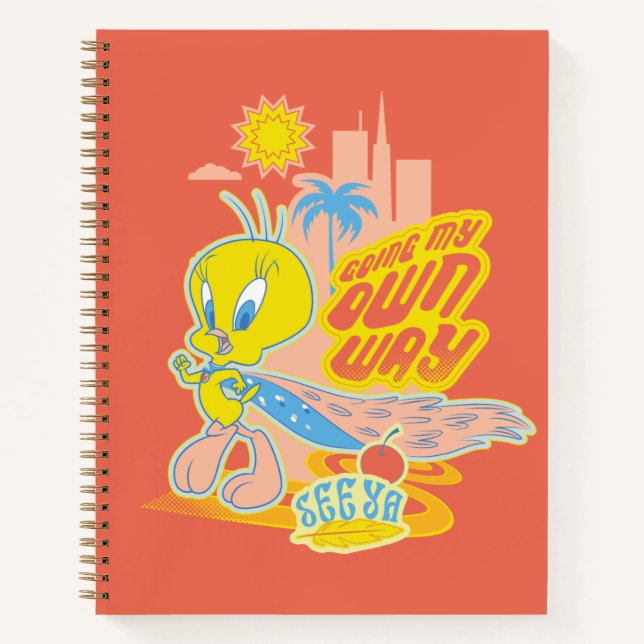 TWEETY™ - Going My Own Way Notebook (Front)