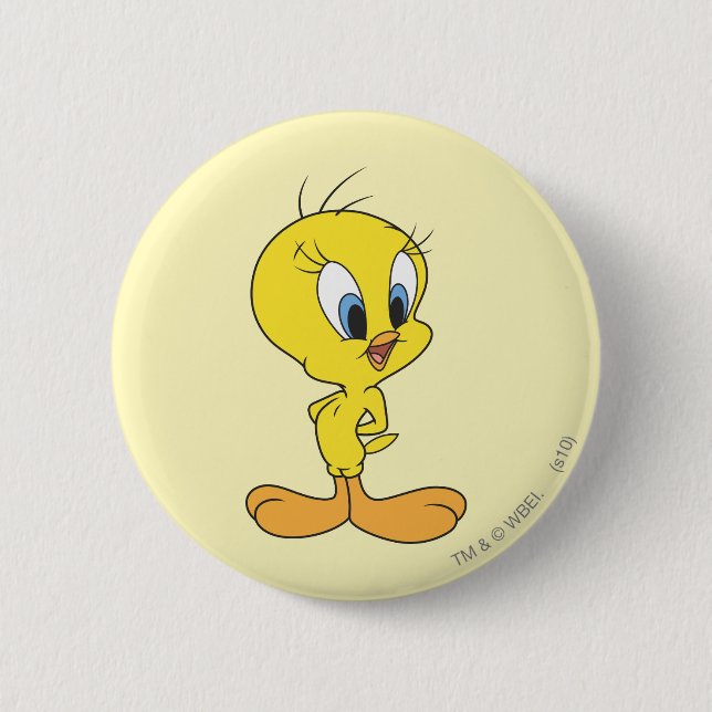 TWEETY™ Haha Pinback Button (Front)