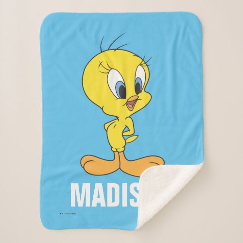 Tweety Haha Sherpa Blanket