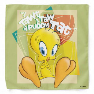 TWEETY™ "I Tawt I Taw A Puddy Tat" Bandana