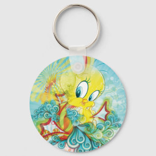 TWEETY™ In Blue Wave Keychain