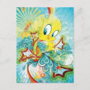 TWEETY™ In Blue Wave Postcard