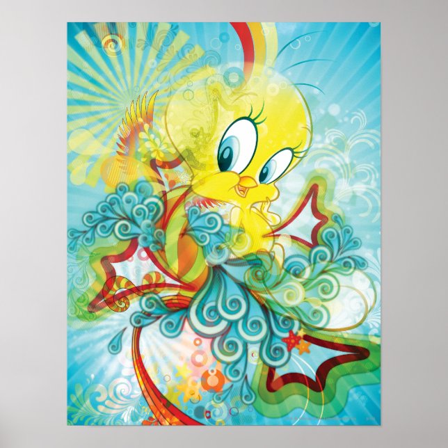 TWEETY™ In Blue Wave Poster (Front)