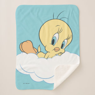 TWEETY™ In The Clouds Pose 3 Sherpa Blanket