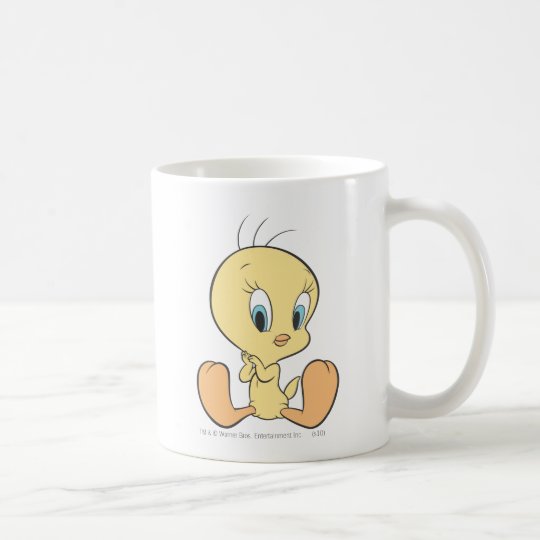 Tweety In The Clouds Pose 7 Coffee Mug
