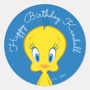 TWEETY™   Innocent Little Bird Classic Round Sticker