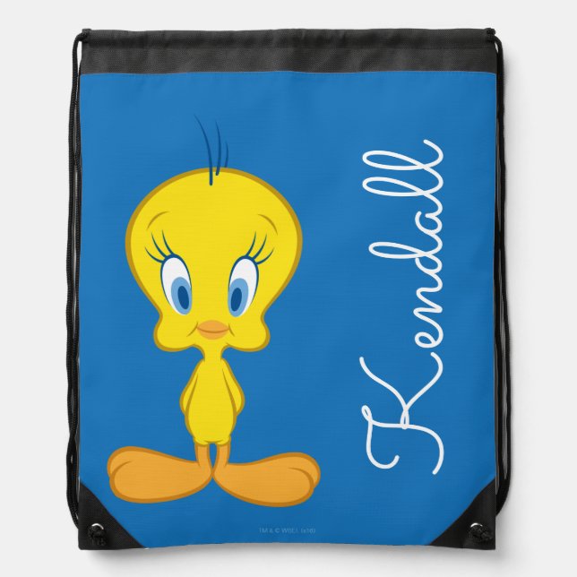 TWEETY™ | Innocent Little Bird Drawstring Bag (Front)