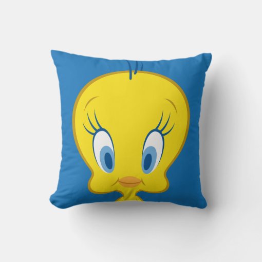 TWEETY™ Innocent Little Bird Throw Pillow Zazzle