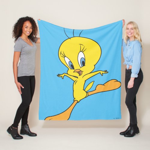 Tweety Landing Fleece Blanket