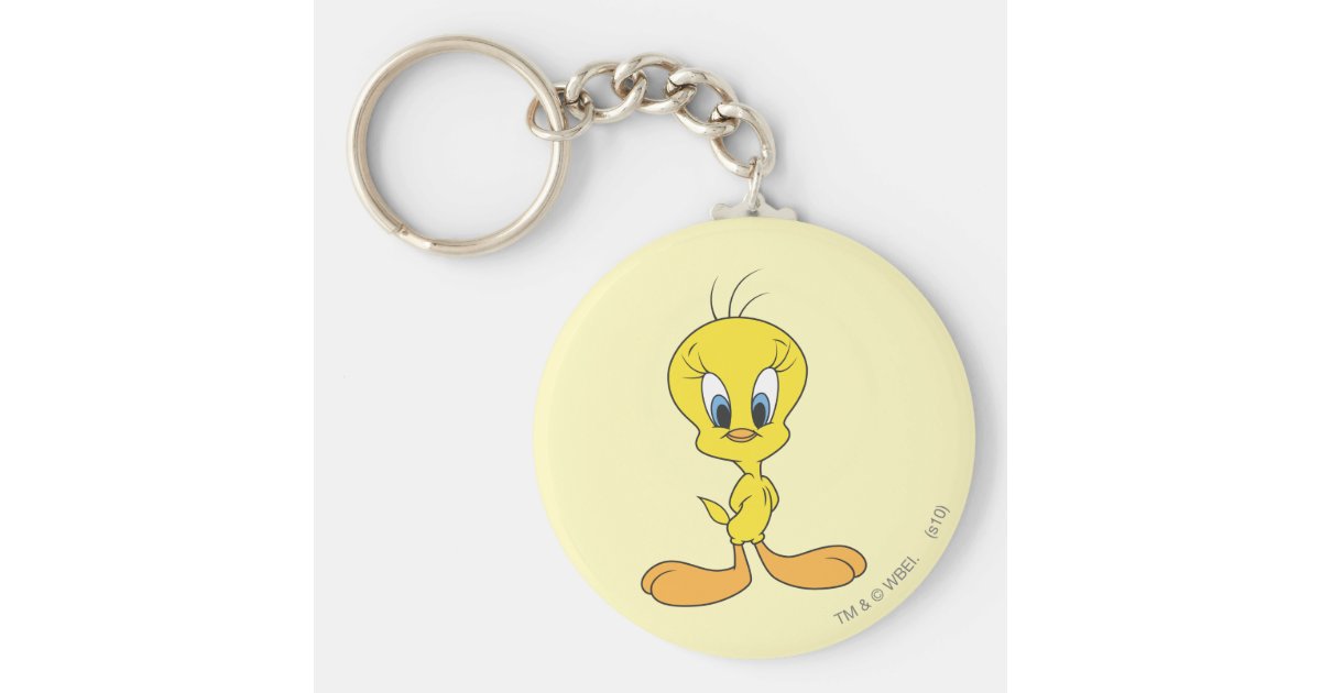 Tweety Proud Keychain | Zazzle