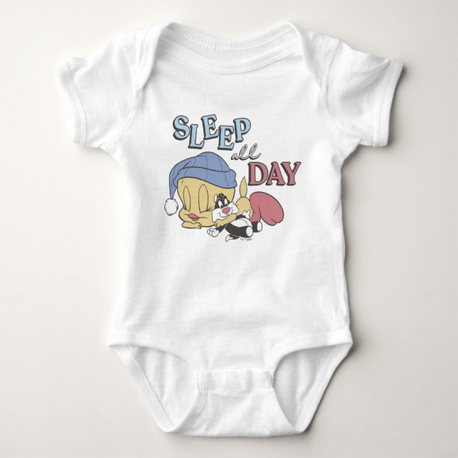 TWEETY™ Sleep All Day Baby Bodysuit (Front)