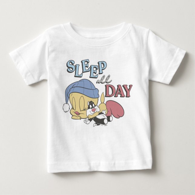 TWEETY™ Sleep All Day Baby T-Shirt (Front)