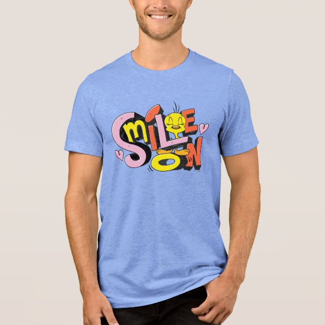 TWEETY™ Smile On Tri-Blend Shirt (Front)