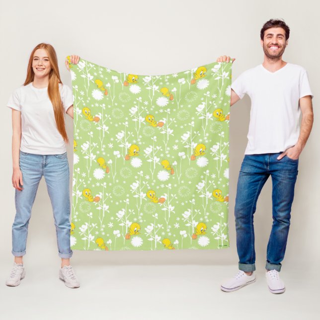 TWEETY™ Springtime Vibes Fleece Blanket (In Situ)