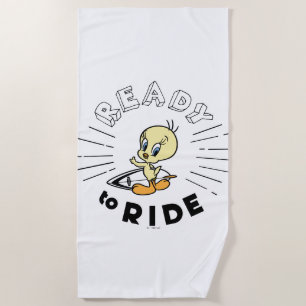 TWEETY™ Surfboard -  Ready to Ride Beach Towel