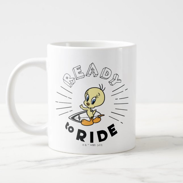 TWEETY™ Surfboard -  Ready to Ride Giant Coffee Mug (Left)