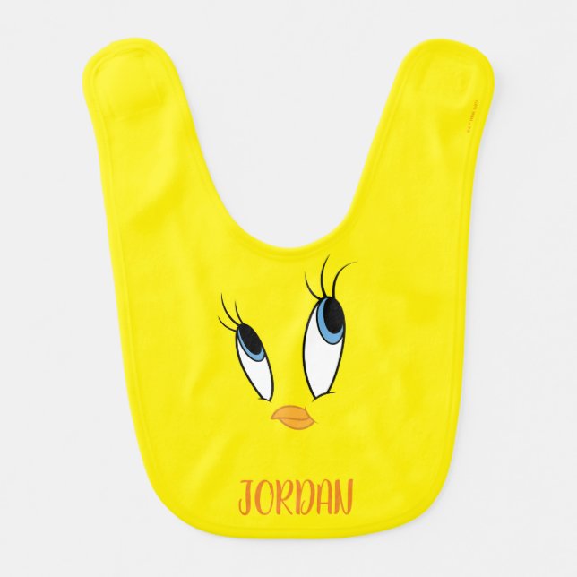 TWEETY™ Sweet Eyes Baby Bib (Front)