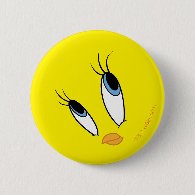 TWEETY™ Sweet Eyes Button (Front)