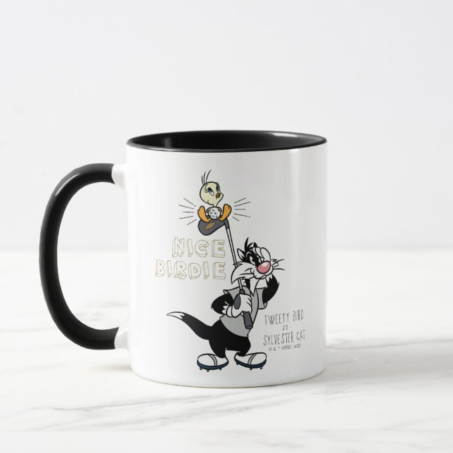 TWEETY™ & SYLVESTER™ Golfing - Nice Birdie Mug (Left)