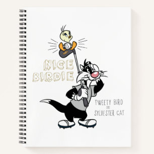 TWEETY™ & SYLVESTER™ Golfing - Nice Birdie Notebook