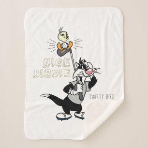 TWEETY™ & SYLVESTER™ Golfing - Nice Birdie Sherpa Blanket