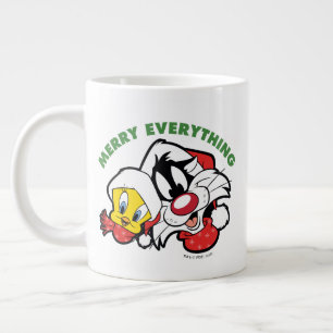 TWEETY™ & SYLVESTER™ "Merry Everything" Giant Coffee Mug