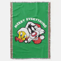 Baby tweety bird and sylvester blanket hot sale