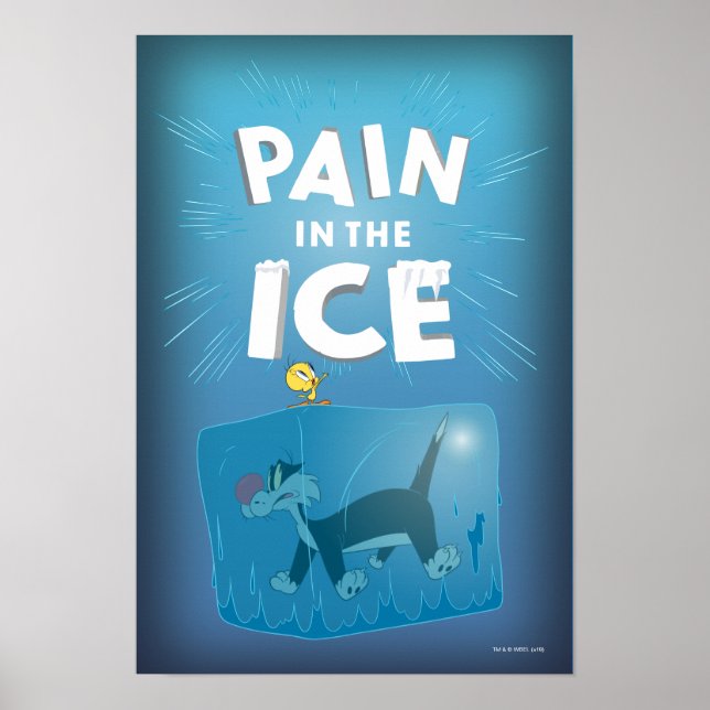 TWEETY™ & SYLVESTER™ "Pain in the Ice" Poster (Front)