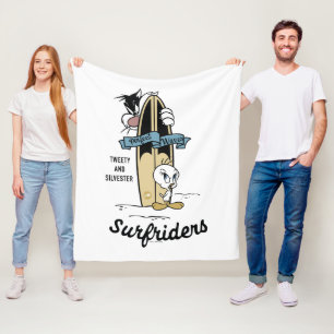 TWEETY™ & SYLVESTER™ Surfriders Fleece Blanket