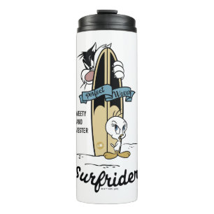 TWEETY™ & SYLVESTER™ Surfriders Thermal Tumbler