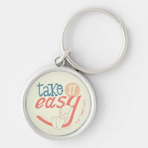 TWEETYâ  Take It Easy Keychain