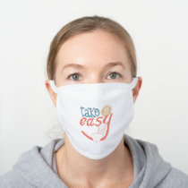 TWEETY™ | Take It Easy White Cotton Face Mask