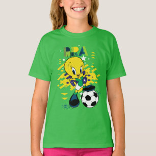 TWEETY™ Team Brazil Soccer Graphic T-Shirt