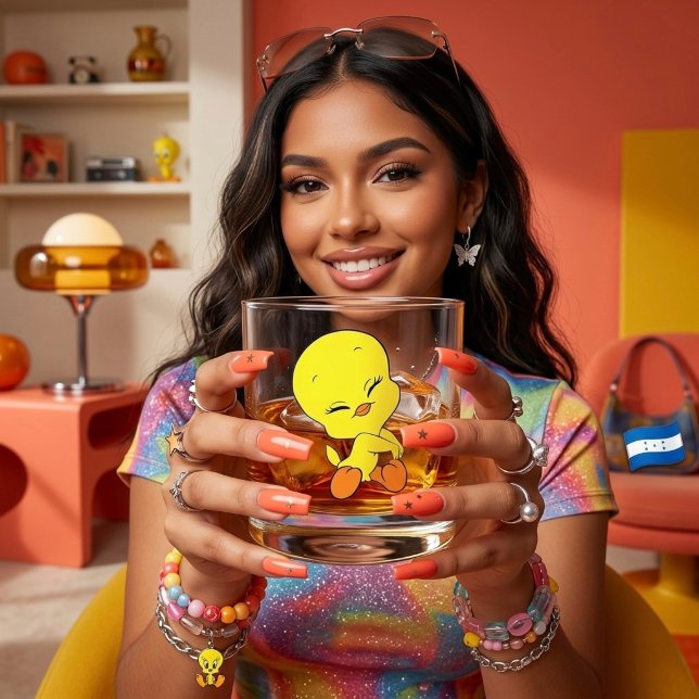 Tweety Whiskey Glass (Creator Uploaded)
