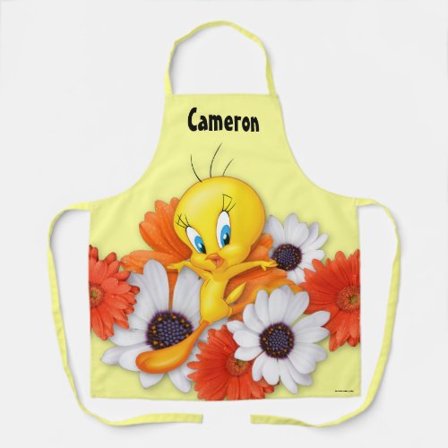 Tweety With Daisies Apron