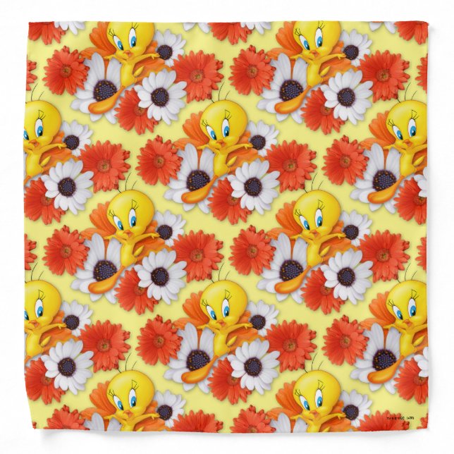 TWEETY™ With Daisies Bandana (Front)