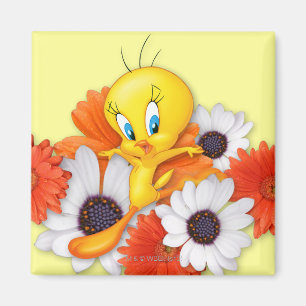 TWEETY™ With Daisies Magnet