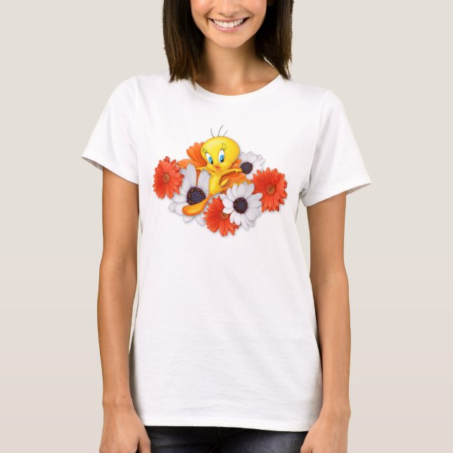 TWEETY™ With Daisies T-Shirt (Front)