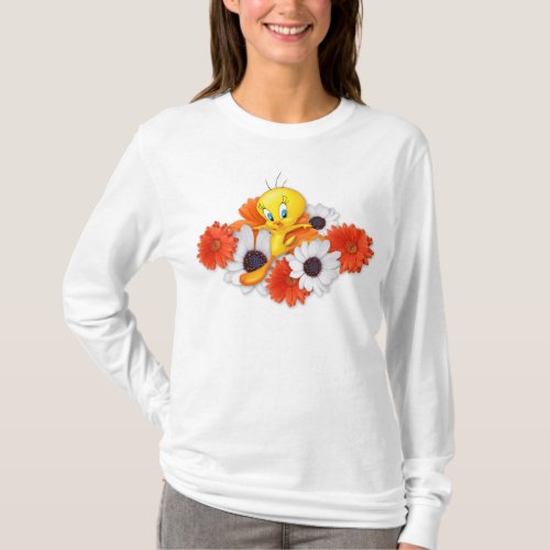 Tweety With Daisies T_Shirt