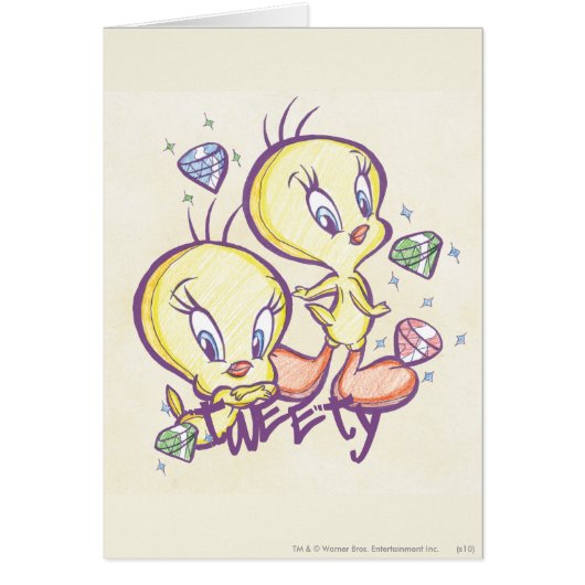 TWEETY™ with Gems Cards (Front)