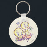 TWEETY™ with Gems Keychain<br><div class="desc">Tweety Gallery Art</div>