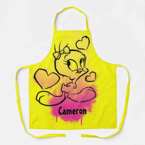TWEETY With Hearts Apron