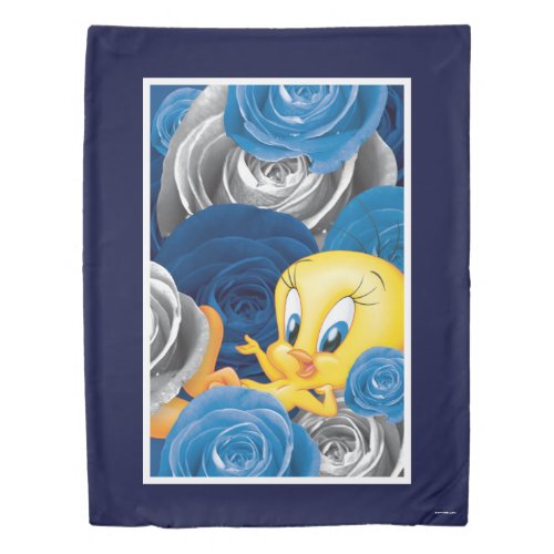 TWEETY With Roses Duvet Cover