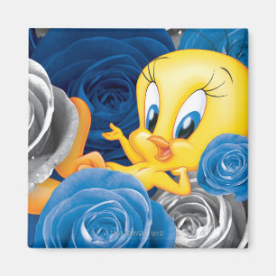 TWEETY™ With Roses Magnet