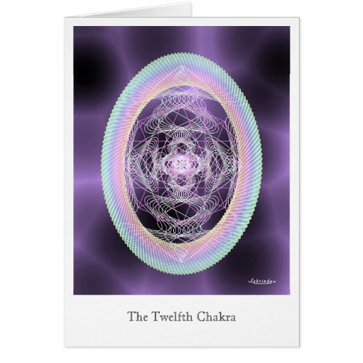 Twelfth Chakra Cards (Front)