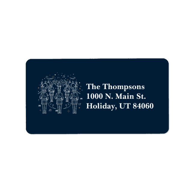 TWELFTH DAY OF CHRISTMAS / Christmas Labels (Front)