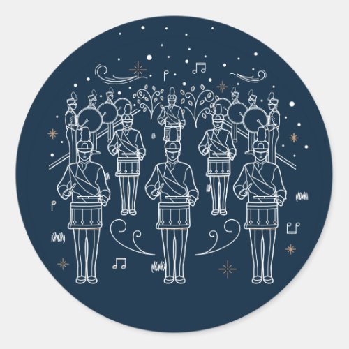 TWELFTH DAY OF CHRISTMAS  Christmas Stickers