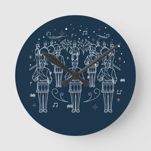 Twelfth Day of Christmas Wall Clock