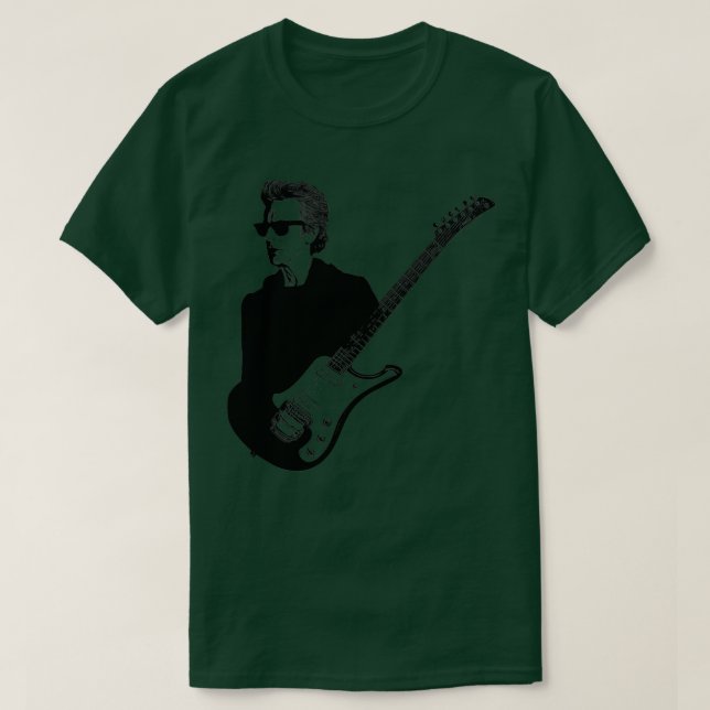 Twelfth Doctor amp Guitar  T-Shirt (Design Front)